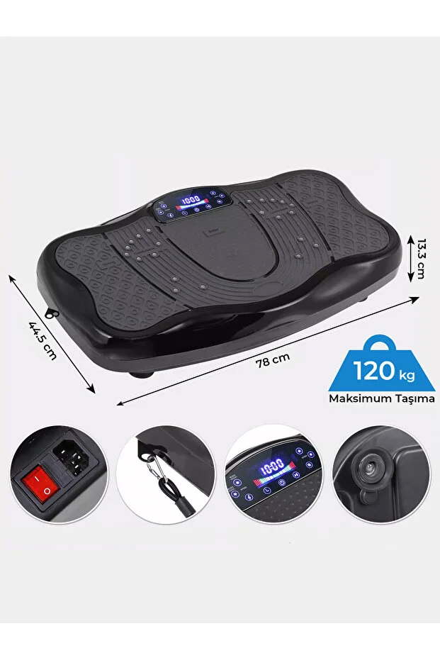 Relax Deluxe Vibration Plate Titreşimli Spor Aleti